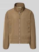 Fuchs Schmitt Jacke mit Zweiwege-Reißverschluss und Stehkragen in Cogn...