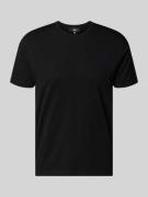 CINQUE T-Shirt mit Rundhalsausschnitt Modell 'DEN' in Black, Größe L