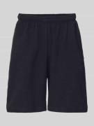 KARL KANI Regular Fit Shorts mit elastischem Bund in Black, Größe L