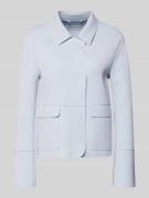 WHITE LABEL Blazer mit Kentkragen und aufgesetzten Pattentaschen in Bl...