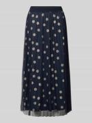s.Oliver BLACK LABEL Leicht ausgestellter Midi-Rock mit Polka Dots in ...