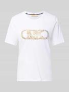 MICHAEL Michael Kors T-Shirt mit Logo und Rundhalsausschnitt in Weiss,...