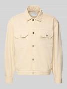 Wood Wood Jeansjacke mit Brusttaschen Modell 'Type 10' in Ecru, Größe ...