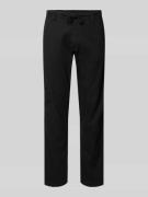 Jack & Jones Relaxed Fit Hose aus Baumwoll-Leinen-Mix Modell 'KANE' in...