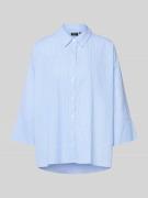 Only Boxy Fit Bluse aus reiner Baumwolle Modell 'AUGUSTA' in Hellblau,...