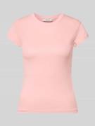 Topshop T-Shirt mit Rundhalsausschnitt Modell 'EVERYDAY' in Rosa, Größ...
