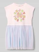 BILLIEBLUSH Knielanges Kleid mit Motiv-Print in Rosa, Größe 110