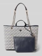 Guess Tote Bag mit Viskose-Anteil Modell 'GIULLY' in Dunkelblau, Größe...
