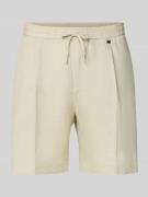 Antony Morato Shorts aus Leinen-Viskose-Mix Modell 'NEIL' in Beige, Gr...