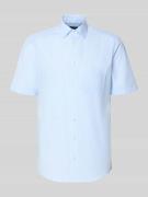 OLYMP Regular Fit Business-Hemd mit Kentkragen und Brusttasche in Bleu...