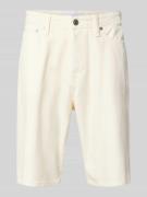 Jack & Jones Baggy Fit Jeansshorts Modell 'ALEX' in Offwhite, Größe L