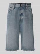 Jack & Jones Extra Baggy Fit Bermudas Modell 'IRON' in Jeansblau Melan...