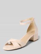 Tamaris Sandaletten mit Velourslederoptik in Hellrosa, Größe 36