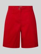 Tommy Hilfiger Regular Fit Chino-Shorts aus Baumwoll-Lyocell-Mix in Ro...