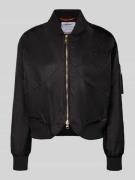 Original Bombers Bomberjacke mit Zweiwege-Reißverschluss in Black, Grö...