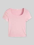 Levi's® Slim Fit T-Shirt in Rosa, Größe L