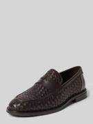 Gant Loafer aus echtem Leder mit Strukturmuster Modell 'Lozham' in Dun...
