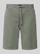 BOSS Orange Tapered Chinoshorts aus Baumwoll-Mix in Oliv, Größe 30