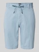 BOSS Orange Tapered Chinoshorts aus Baumwoll-Mix in Hellblau, Größe 30