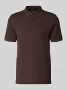 BOSS Regular Fit Poloshirt aus reiner Baumwolle Modell 'PALLAS' in Dun...