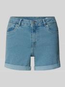 Vero Moda Regular Fit Jeansshorts aus Baumwoll-Mix Modell 'LUNA' in Je...