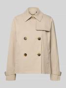 MICHAEL Michael Kors Trenchcoat mit Knopfverschluss in Sand, Größe L