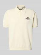 PROHIBITED Regular Fit Poloshirt mit Label-Stitching Modell 'Speedtrap...