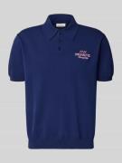 PROHIBITED Regular Fit Poloshirt mit Label-Stitching Modell 'Speedtrap...