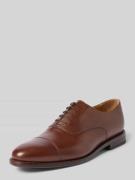 Henry Stevens Derby aus Leder mit Schnürung Modell 'Marshall' in Dunke...