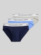 Polo Ralph Lauren Underwear Slip im 3-er-Pack aus Baumwoll-Mix in Mari...