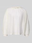 OPUS Blusenshirt mit Raglanärmeln Modell 'Fibiza' in Ecru, Größe 36