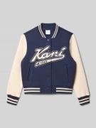 KARL KANI College-Jacke mit Druckknopfleiste in Blau, Größe 146