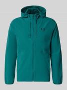 Under Armour Regular Fit Jacke mit Logo-Print Modell 'Vibe' in Petrol,...