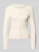 Levi's® Slim Fit Strickjacke aus Baumwoll-Mix Modell 'RORY' in Offwhit...