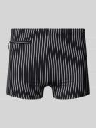 Schiesser Badehose im Allover-Look mit Reißverschlusstasche in Black, ...