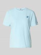Tommy Hilfiger Regular Fit T-Shirt aus Baumwoll-Mix in Hellblau, Größe...