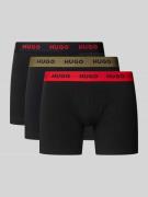 HUGO Trunks mit elastischem Label-Bund im 3er-Pack Modell 'BOXER BRIEF...