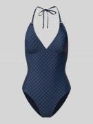 JOOP! Collection Neckholder-Badeanzug mit Logo-Muster Modell 'Cortina ...