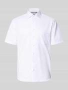 ETERNA Regular Fit Business-Hemd aus Baumwolle mit Kentkragen in Weiss...