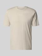 Marc O'Polo Regular Fit T-Shirt aus reiner Baumwolle in Beige, Größe L