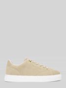 Tommy Hilfiger Low Top Sneaker aus echtem Leder in Beige, Größe 36