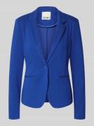 ICHI Slim Fit Blazer aus Viskose-Mix Modell 'KATE LUMINA' in Blau, Grö...
