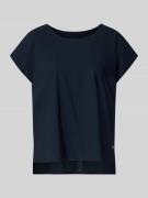 Raffaello Rossi T-Shirt mit Rundhalsausschnitt Modell 'GRIT' in Marine...