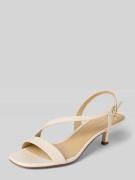 MICHAEL Michael Kors Sandalette aus Leder Modell 'JAIDA KITTEN' in Off...
