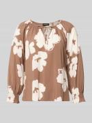 s.Oliver BLACK LABEL Loose Fit Blusenshirt aus reiner Viskose in Mitte...