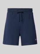 Tommy Jeans Regular Fit Sweatshorts aus Baumwoll-Mix in Marine, Größe ...