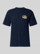 Tommy Jeans Relaxed Fit T-Shirt aus reiner Baumwolle in Marine, Größe ...