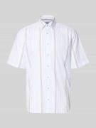 ETERNA Comfort Fit Business-Hemd aus Baumwolle mit Kentkragen in Bleu,...