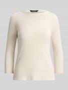 Lauren Ralph Lauren Strickshirt mit 3/4 Arm aus Baumwoll-Mix in Sand, ...