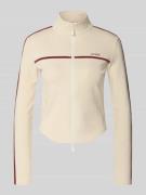 Guess Activewear Slim Fit Sweatjacke mit Stehkragen Modell 'Jasmine' i...